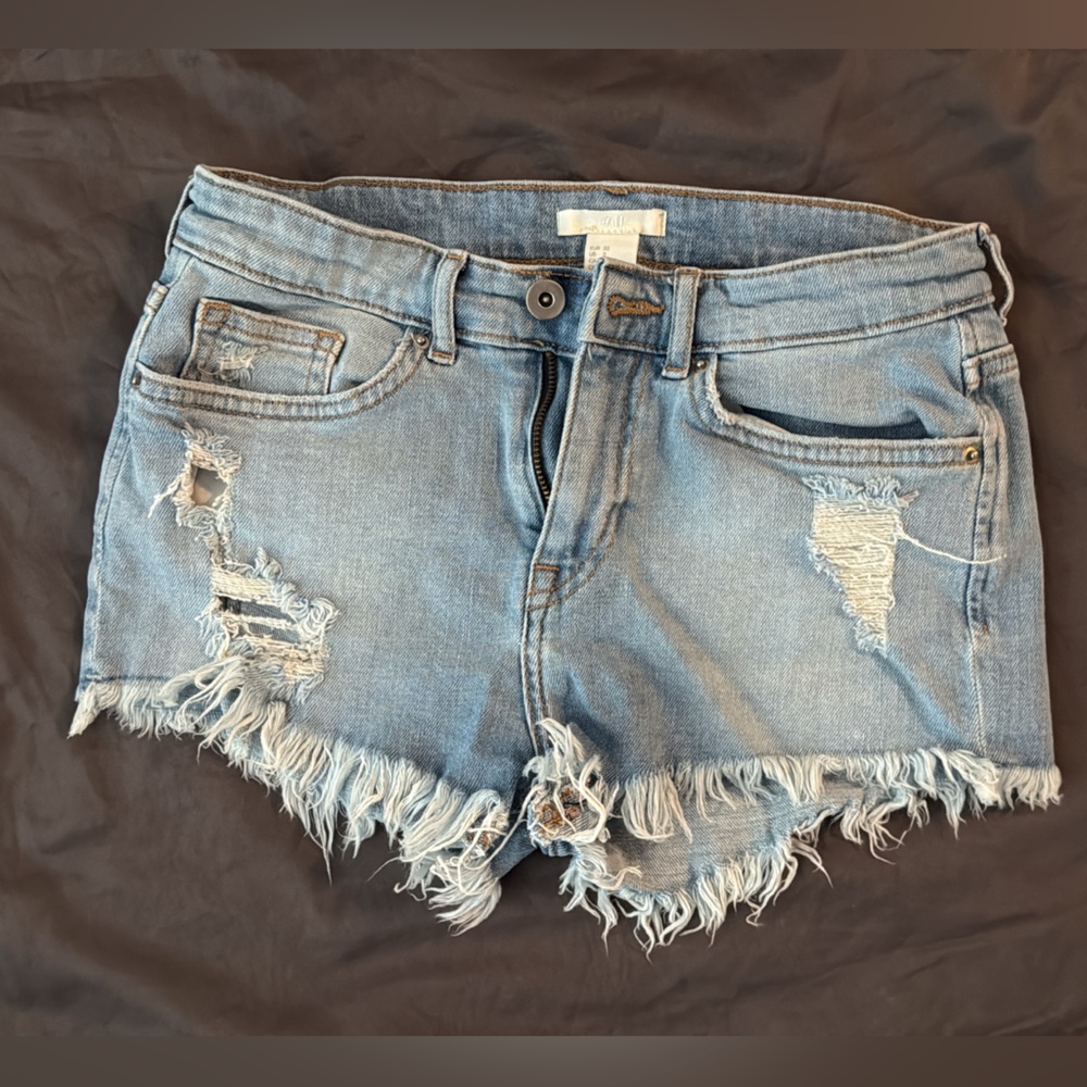 H&M denim shorts Size 2